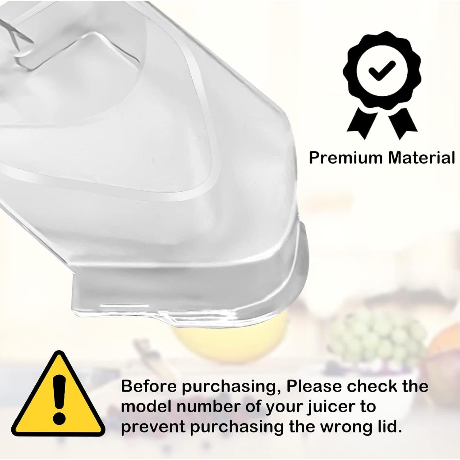 Spout Cover Replacement Compatible with Ninja Blender Replacement Parts, Pour Spout Cover Flap Lid for Ninja Blender Lid for 72 oz Pitcher, Compatible with Ninja Blenders BL500-bl781 and NJ600-nj602