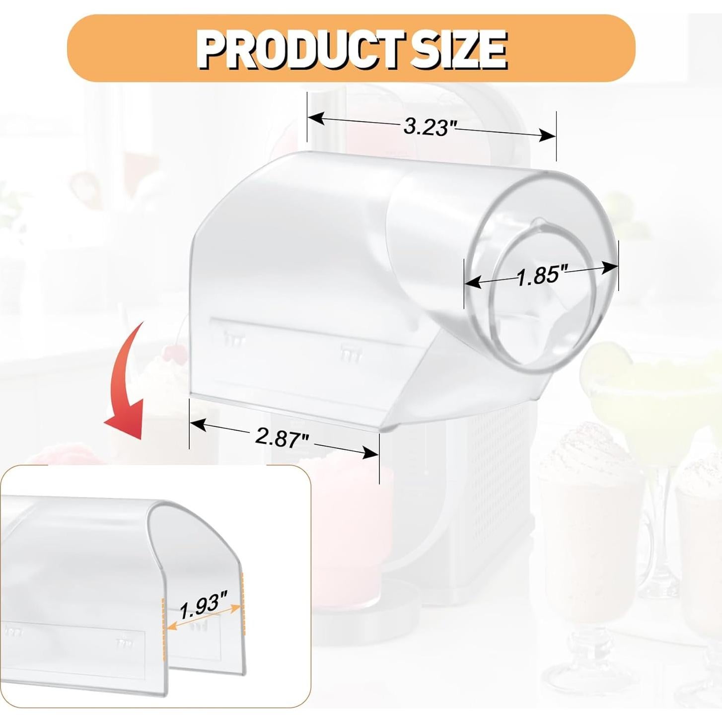 Cubierta de pico de repuesto Ninja Slushie FS301 FS299 FS300