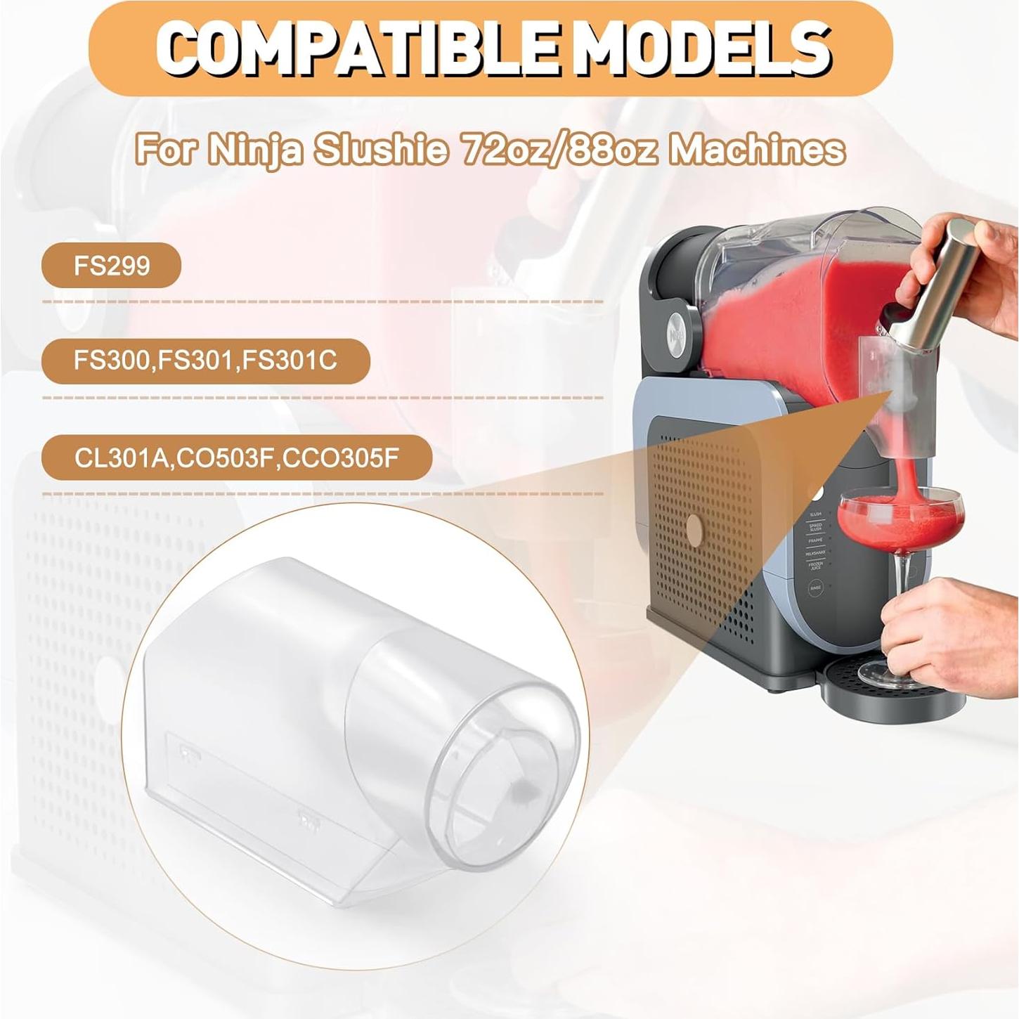 Cubierta de pico de repuesto Ninja Slushie FS301 FS299 FS300