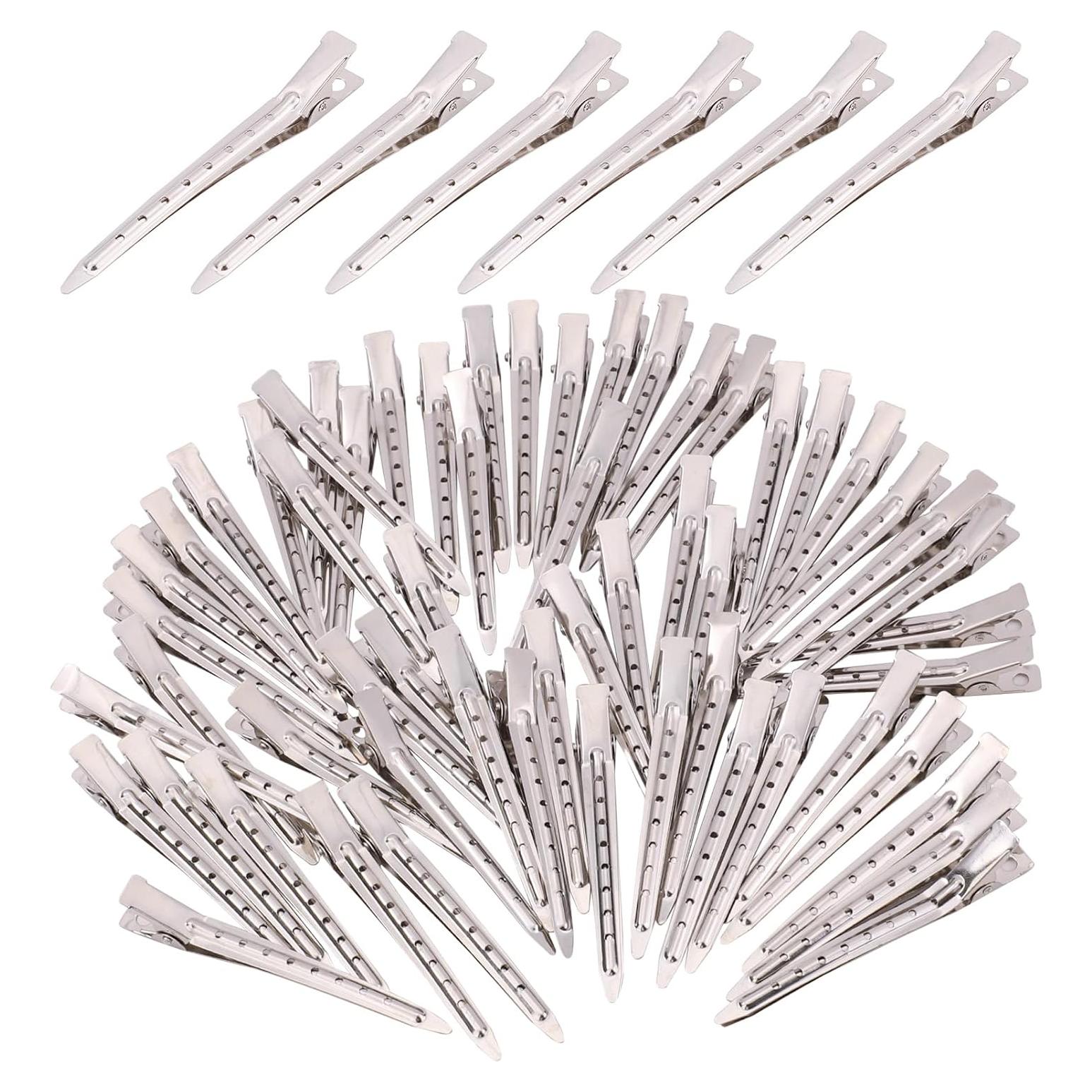 Clips de Cabello Metalicos Yoyokid 60PCS 8.9cm para Estilizar