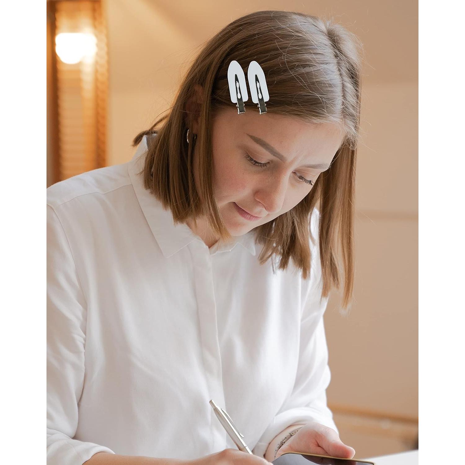 Pinzas para el cabello No Bend DF - 60 Pcs 5.8cm en 3 colores