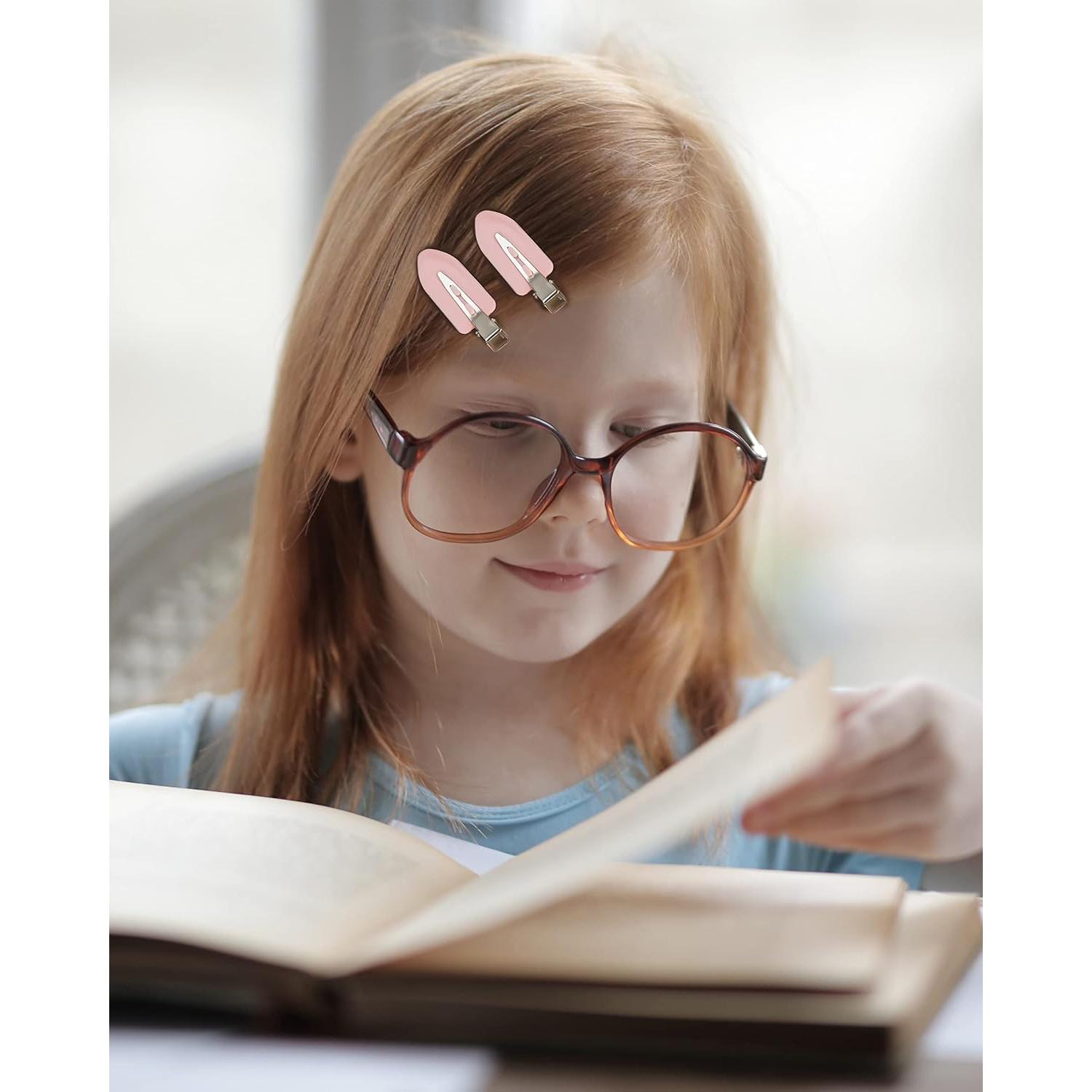 Pinzas para el cabello No Bend DF - 60 Pcs 5.8cm en 3 colores