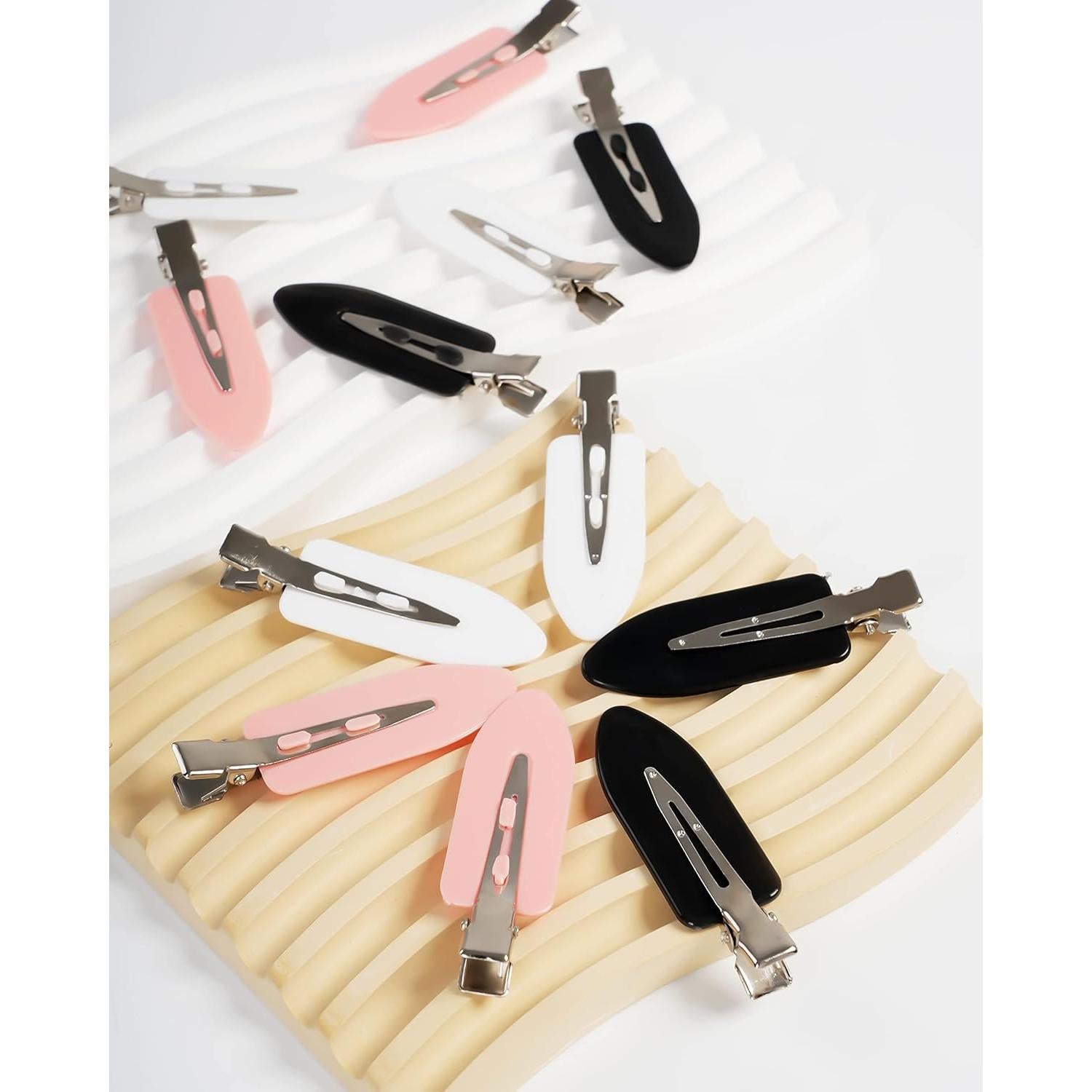 Pinzas para el cabello No Bend DF - 60 Pcs 5.8cm en 3 colores