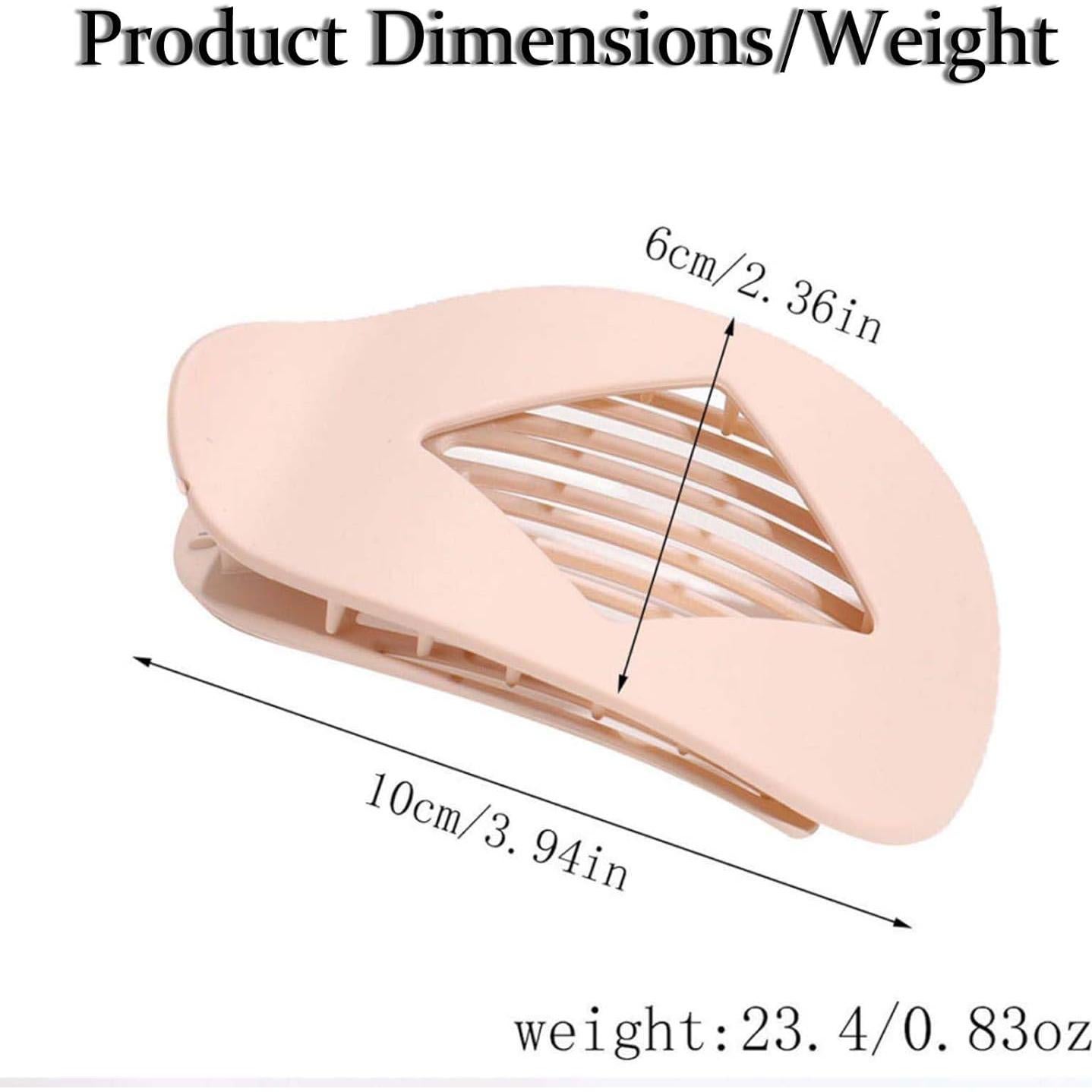 Clip de Pelo Duckbill Elegante y Sencillo - 4 Piezas