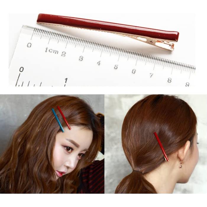 HLLMX 7 Clips de Pelo Cocodrilo - Pinzas de Aleación para Mujeres