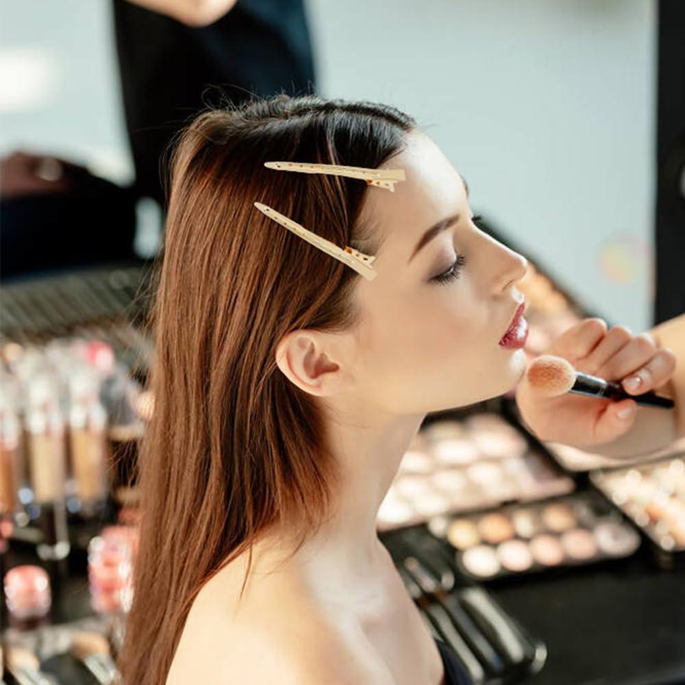 Clips de Pelo de Metal Dorado Dizila - 40 Piezas 9cm