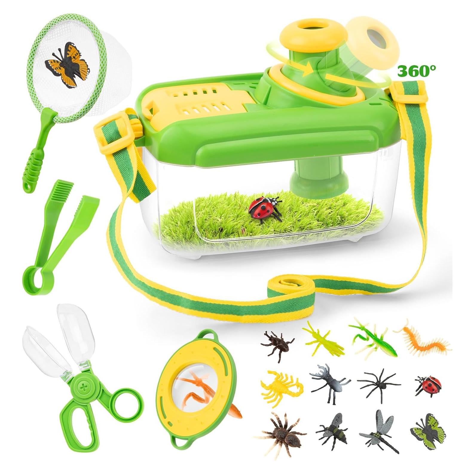 Kit de Captura de Insectos Funsland 17 Piezas para Niños 3-8 Años