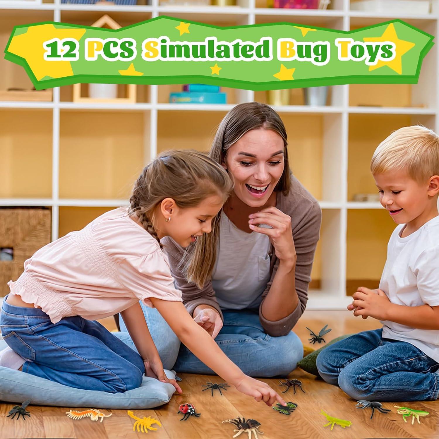 Kit de Captura de Insectos Funsland 17 Piezas para Niños 3-8 Años