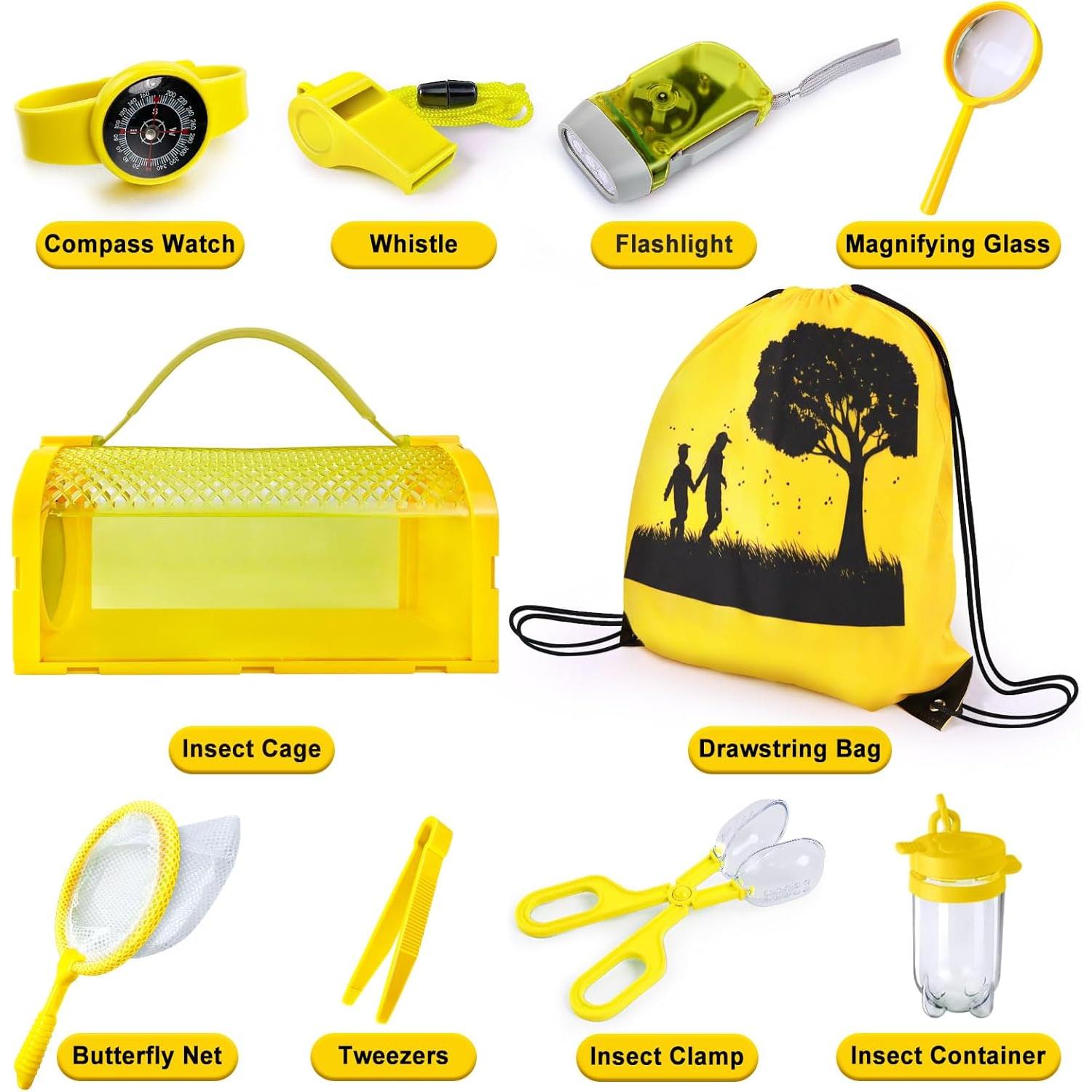 Kit de Captura de Insectos YOPINSAND 10 Piezas para Niños