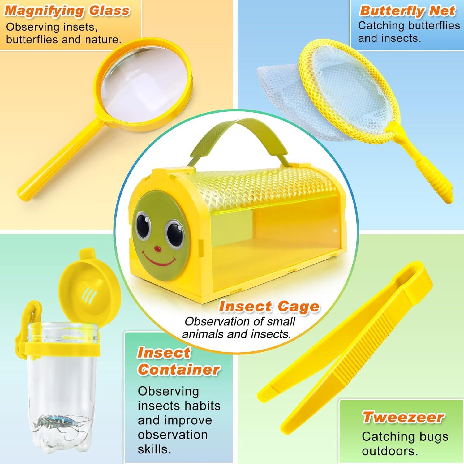 Kit de Captura de Insectos YOPINSAND 10 Piezas para Niños