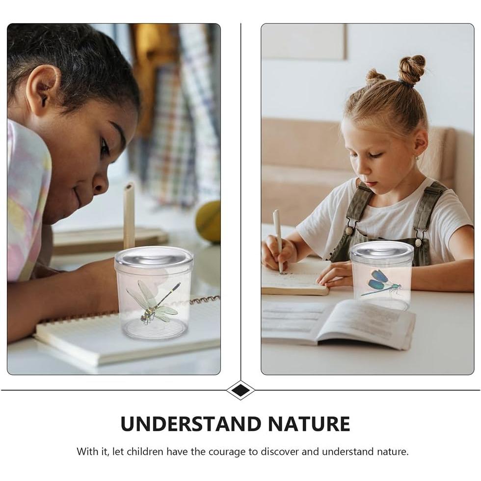 Caja de Observación Educativa iplusmile 4 Pcs con Visor