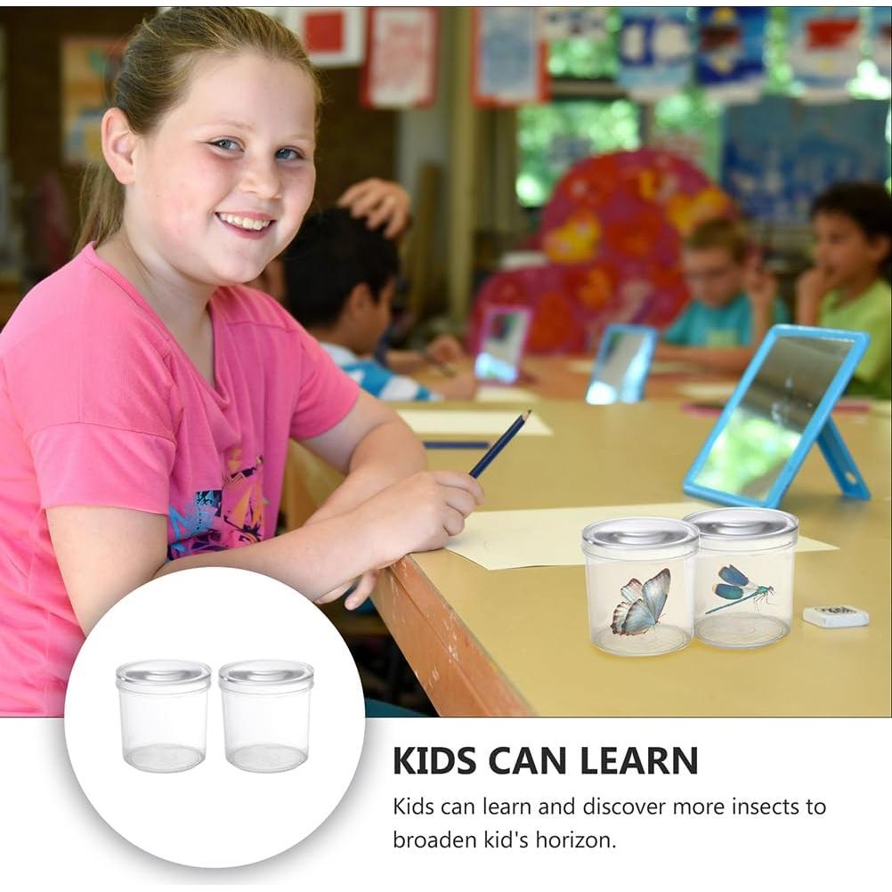 Caja de Observación Educativa iplusmile 4 Pcs con Visor