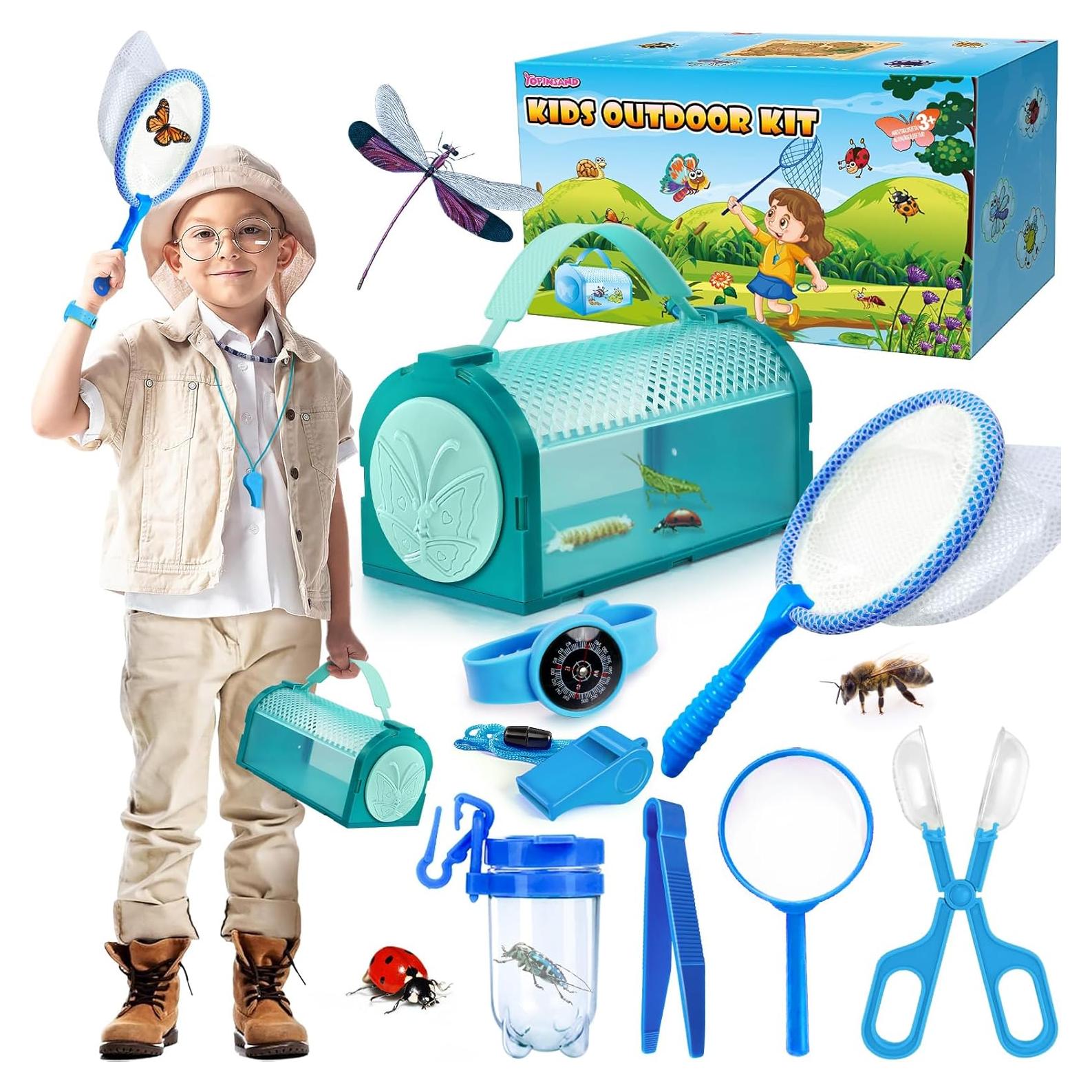 Kit de Captura de Insectos YOPINSAND 10 Piezas para Niños