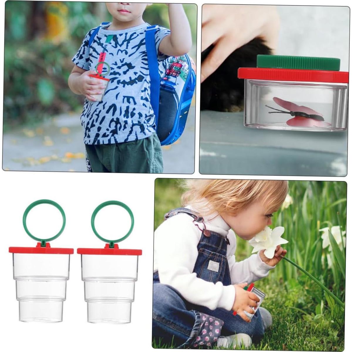 2 Jaulas de Observación para Niños FELTECHELECTR Multicolor