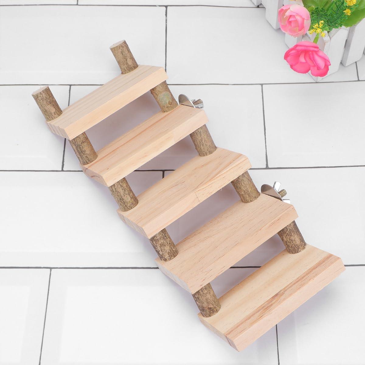 Juguete de Escalada FRCOLOR para Hámster y Aves - 5 Escaleras