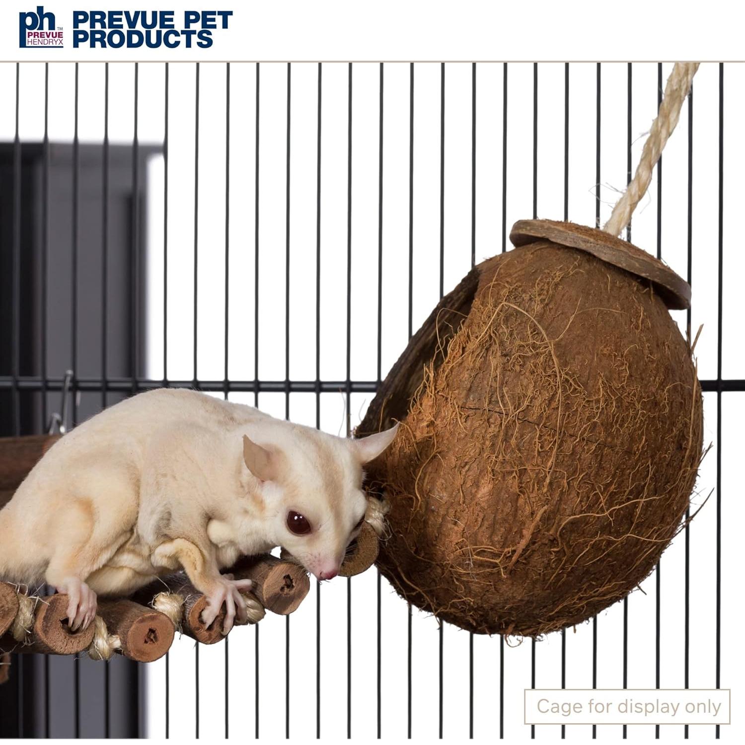 Juguete para Aves Prevue 62801 Coco Natural con Escalera