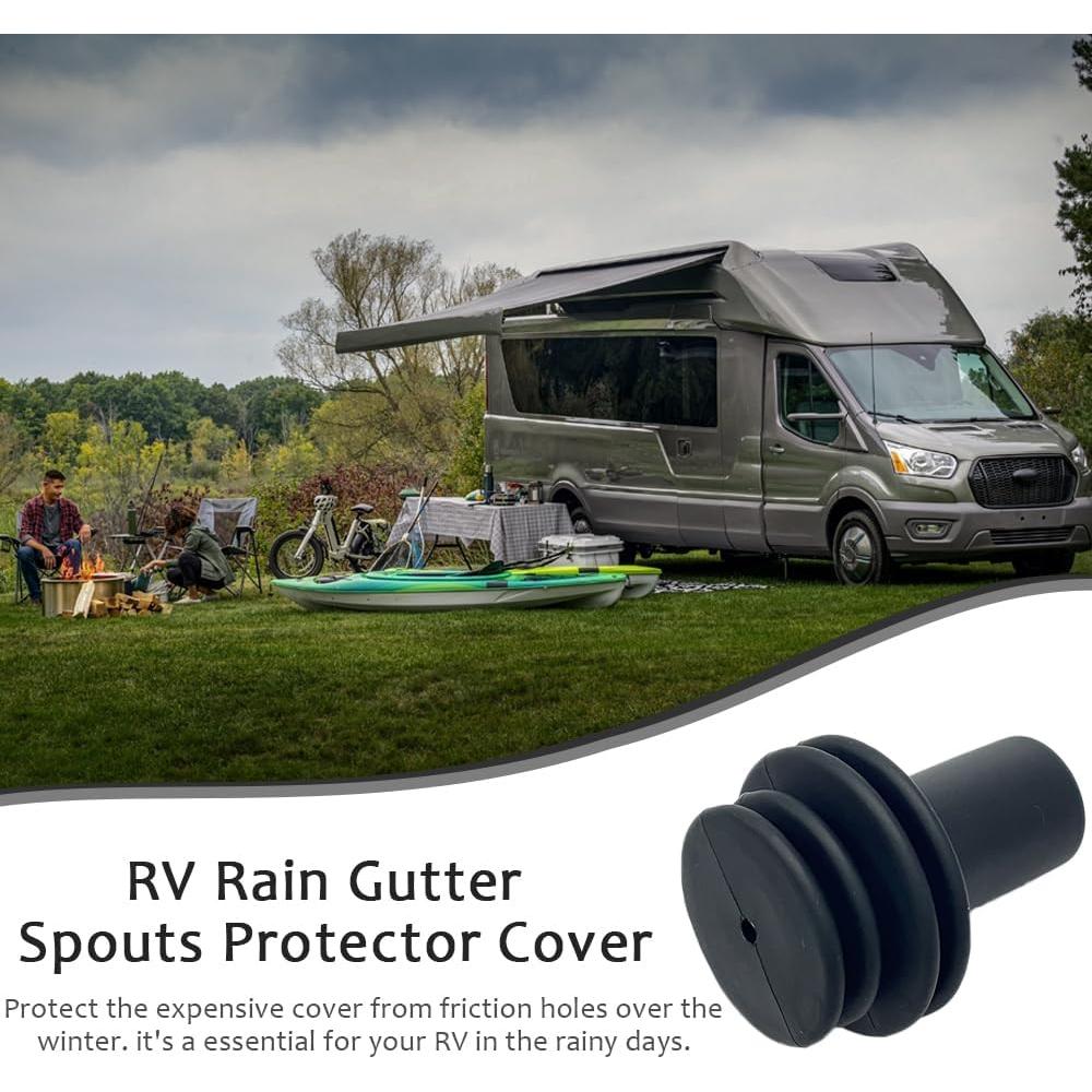 Cubierta Protectora de Salidas de Canalón FCOUIID - 4 Pcs