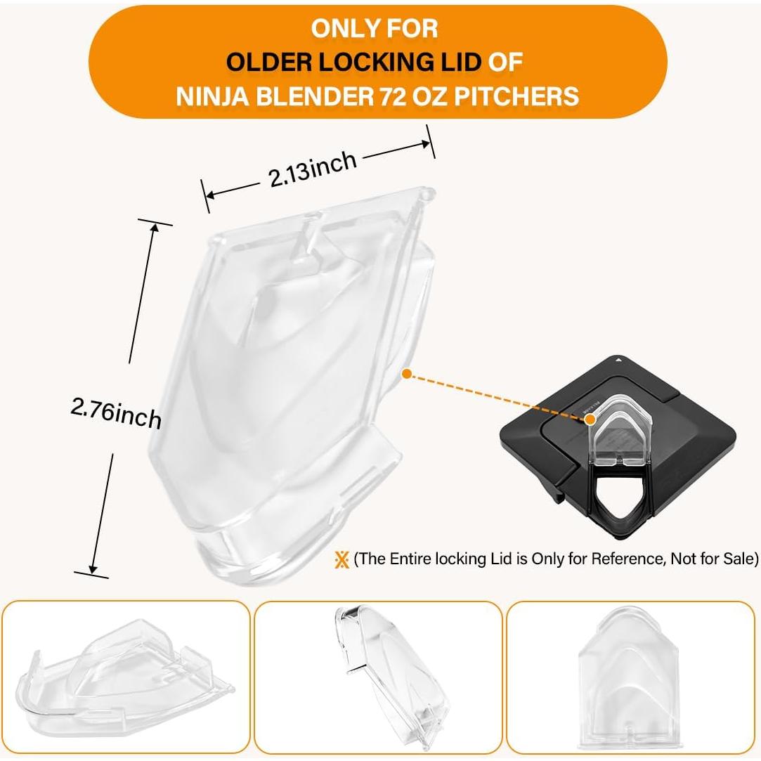 Tapa de Reemplazo para Licuadora Ninja 72 oz - WARDFYT