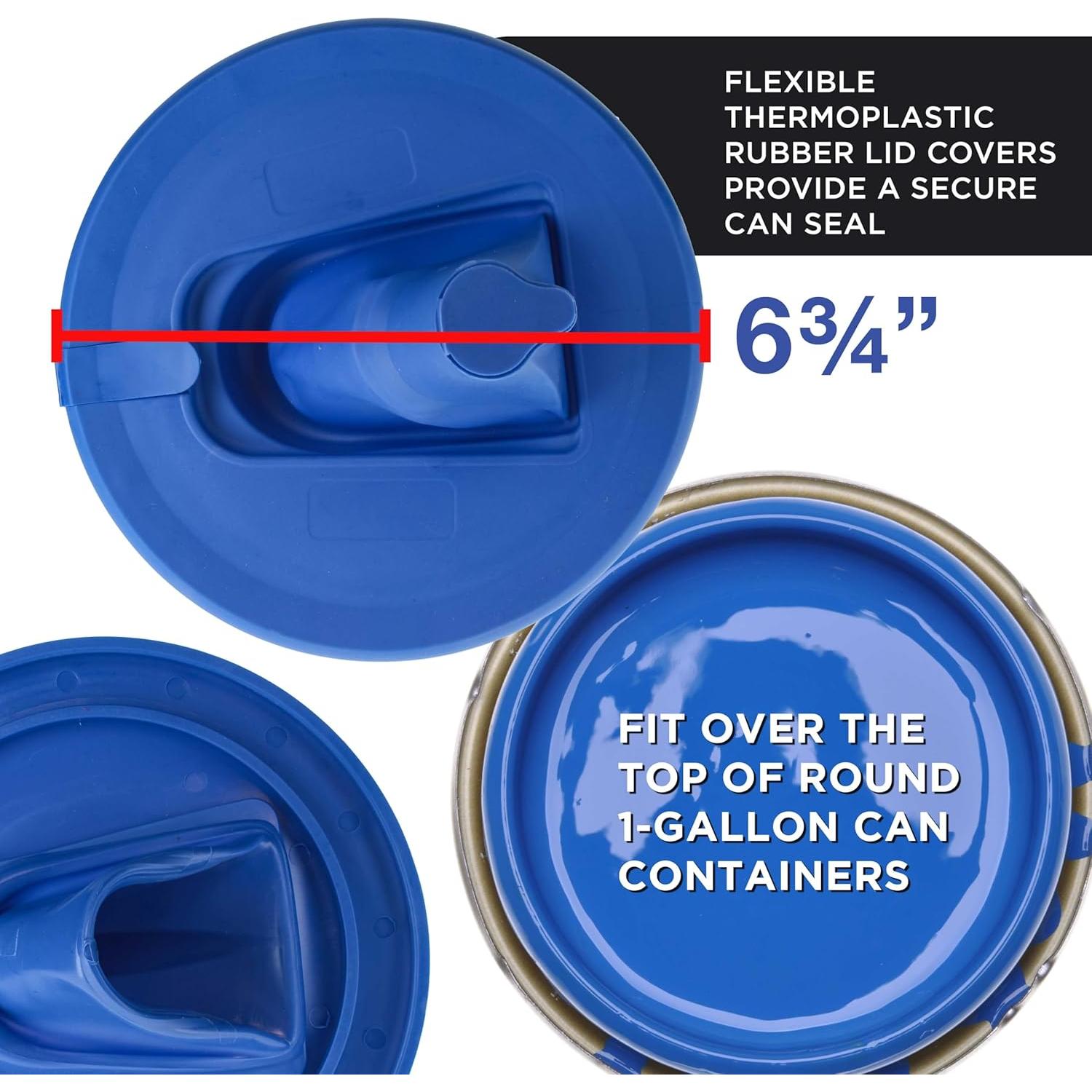 Tapa de Lata de Pintura Master Airbrush 1 Galón - Paquete de 2