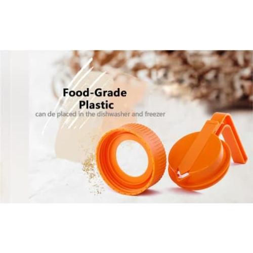 Tapa de vertido UineHiot para frascos Mason de boca ancha