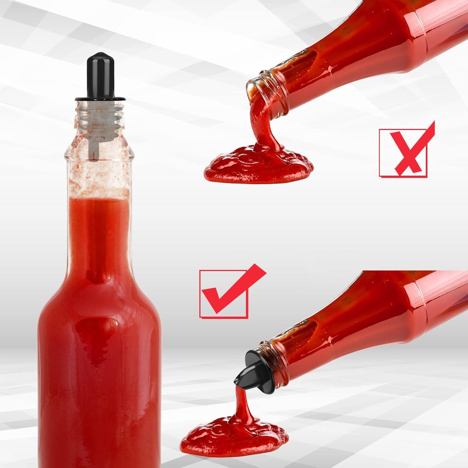 Vertedores de Botellas Honeydak 30 Pcs para Jarabes y Licor