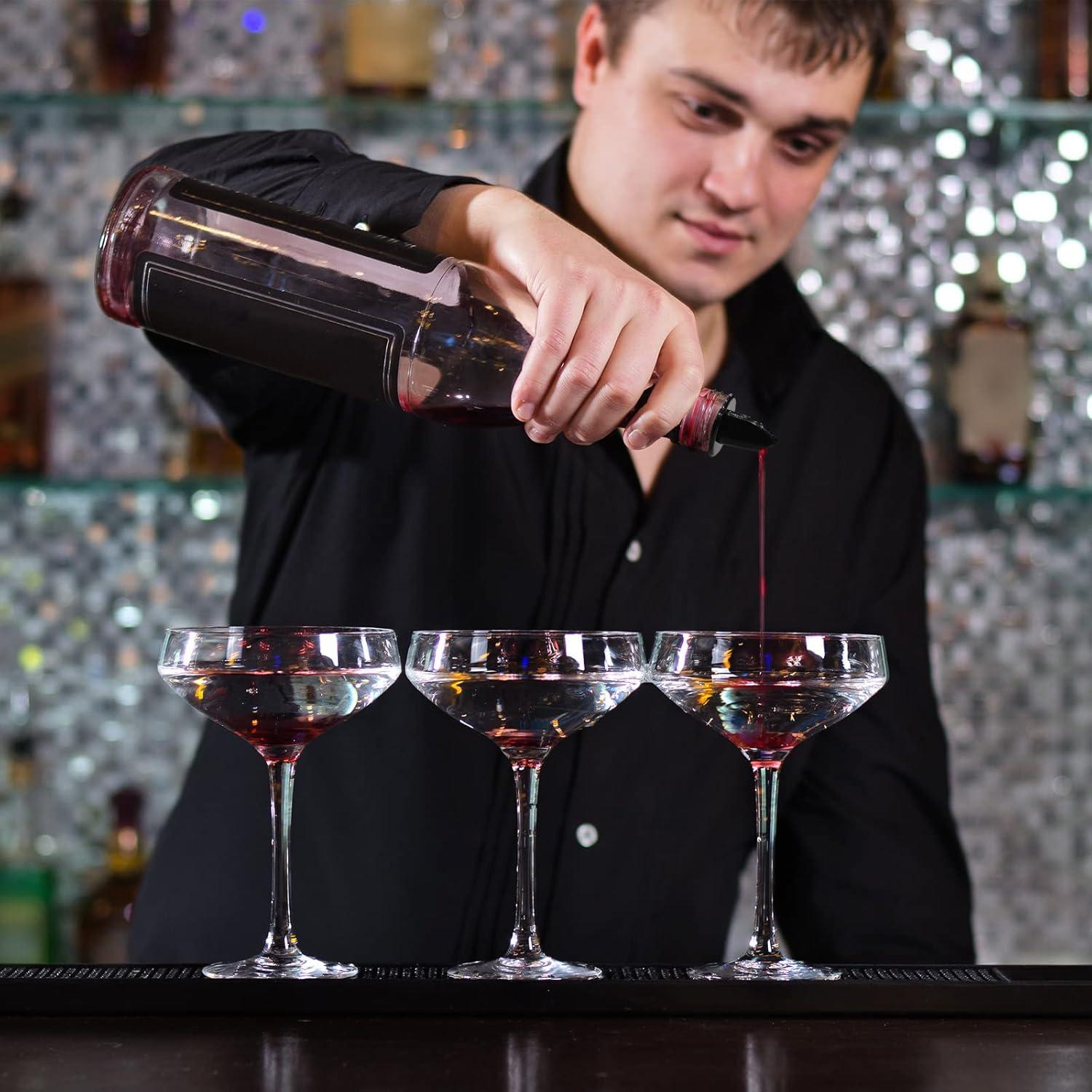 Vertedores de Botellas Honeydak 30 Pcs para Jarabes y Licor