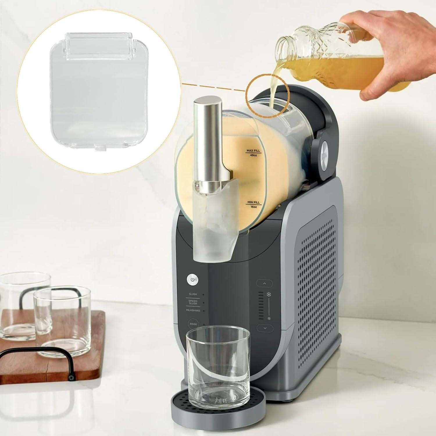 Tapa de Boquilla para Máquina de Slushie Ninja FS301C/FS301/FS300