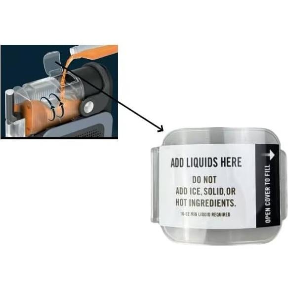 Tapa de Boquilla para Máquina de Slushie Ninja FS301C/FS301/FS300