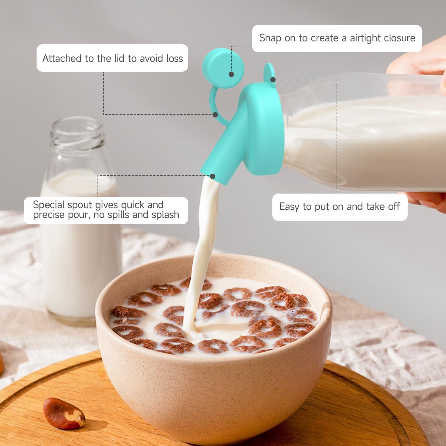 Tapas de Silicona SOPHICO para Botellas de Leche 48mm - 6 Piezas