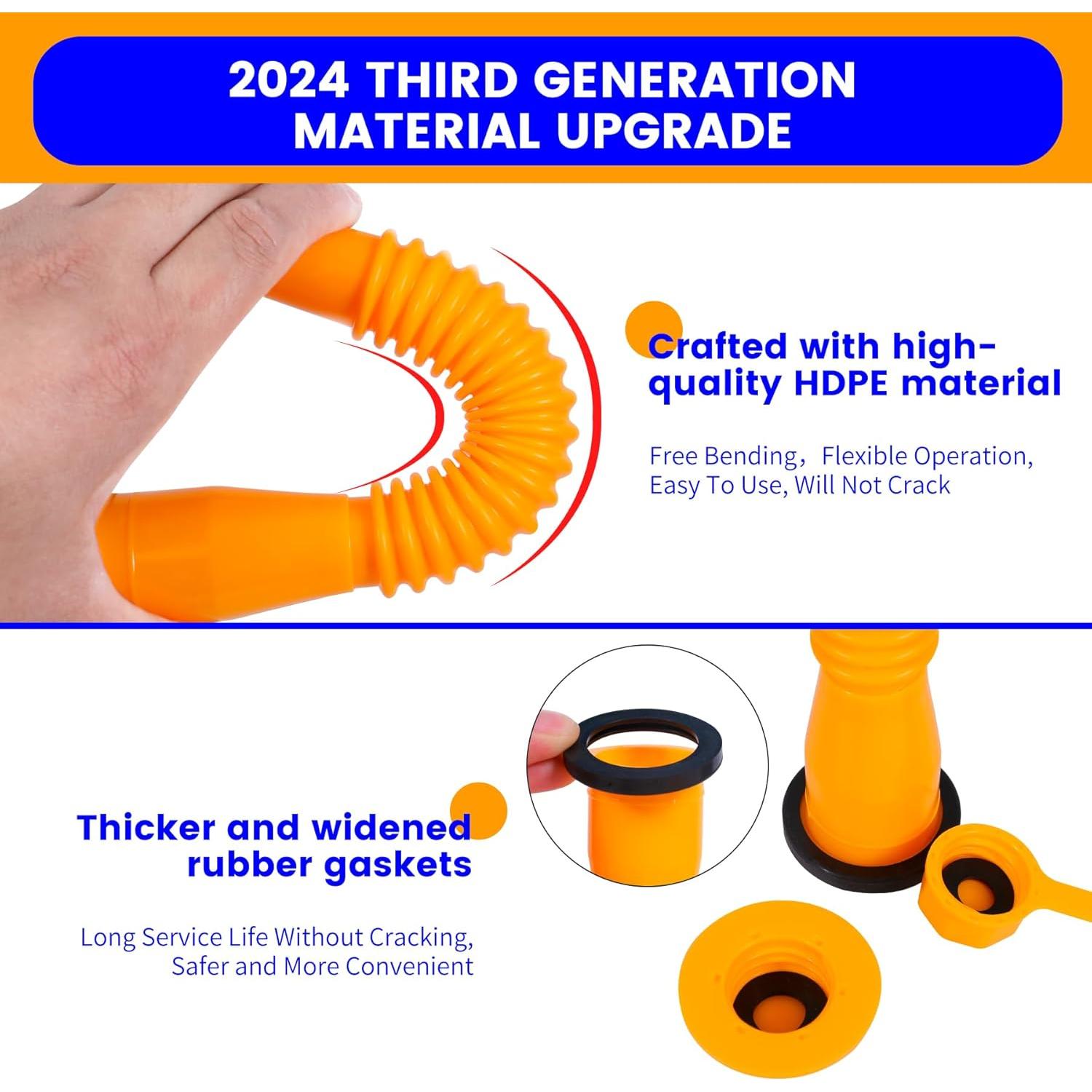 Kit de Reemplazo de Boquillas para Gasolina Nigvuys - 3 Piezas