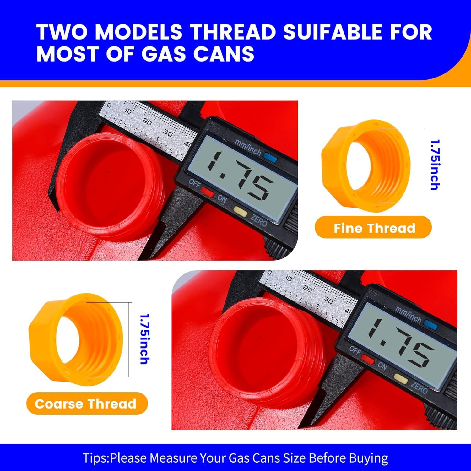 Kit de Reemplazo de Boquillas para Gasolina Nigvuys - 3 Piezas
