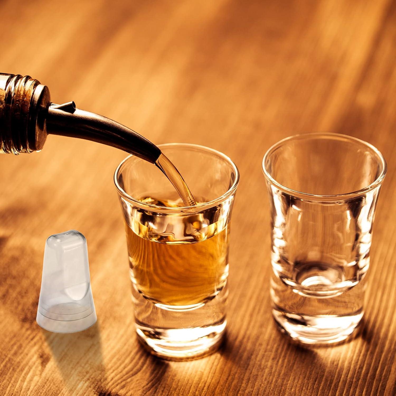 80 Tapas de Botellas de Licor Chengu - Cubiertas Transparentes