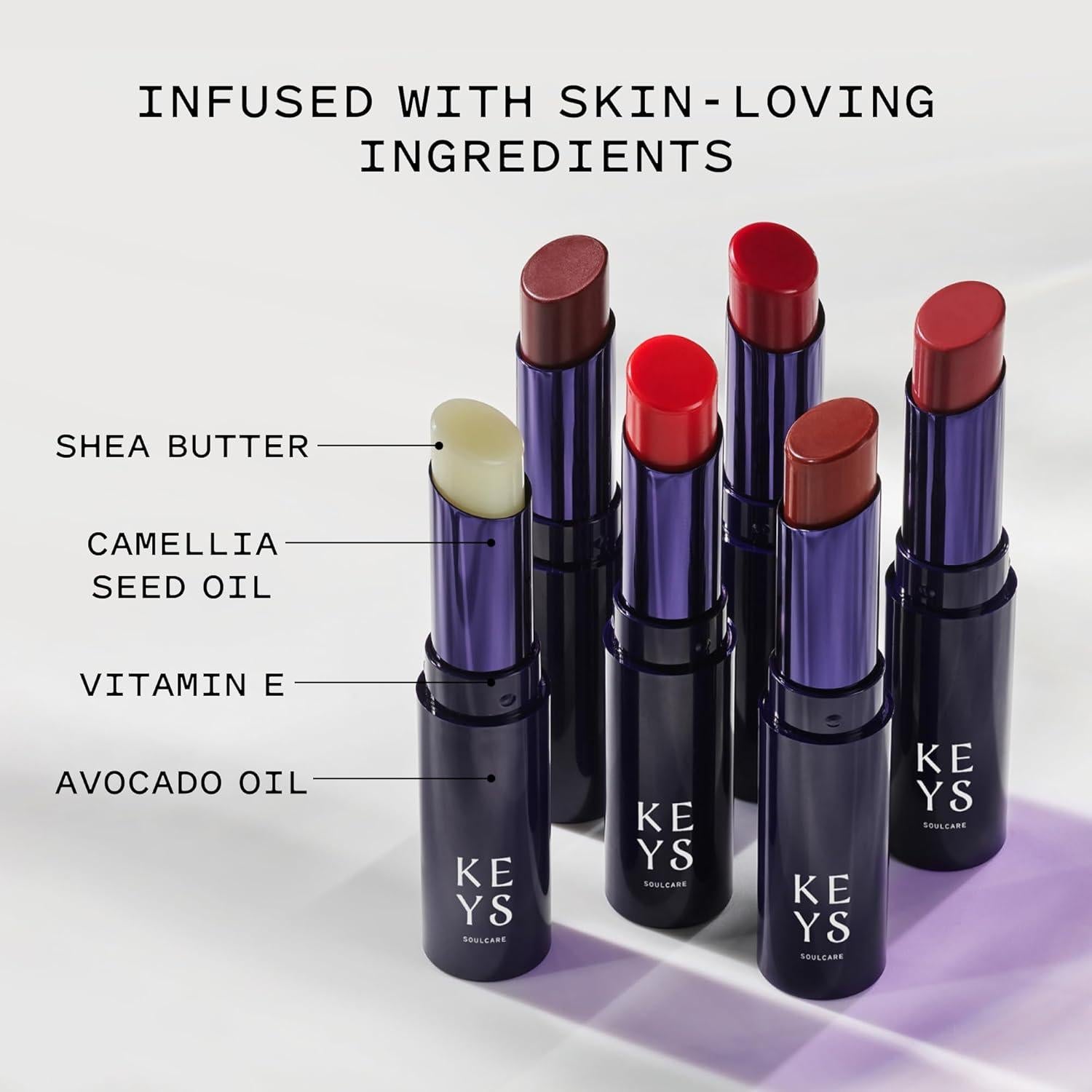 Bálsamo Labial Tinte Keys Soulcare 2.83g Color Devoción