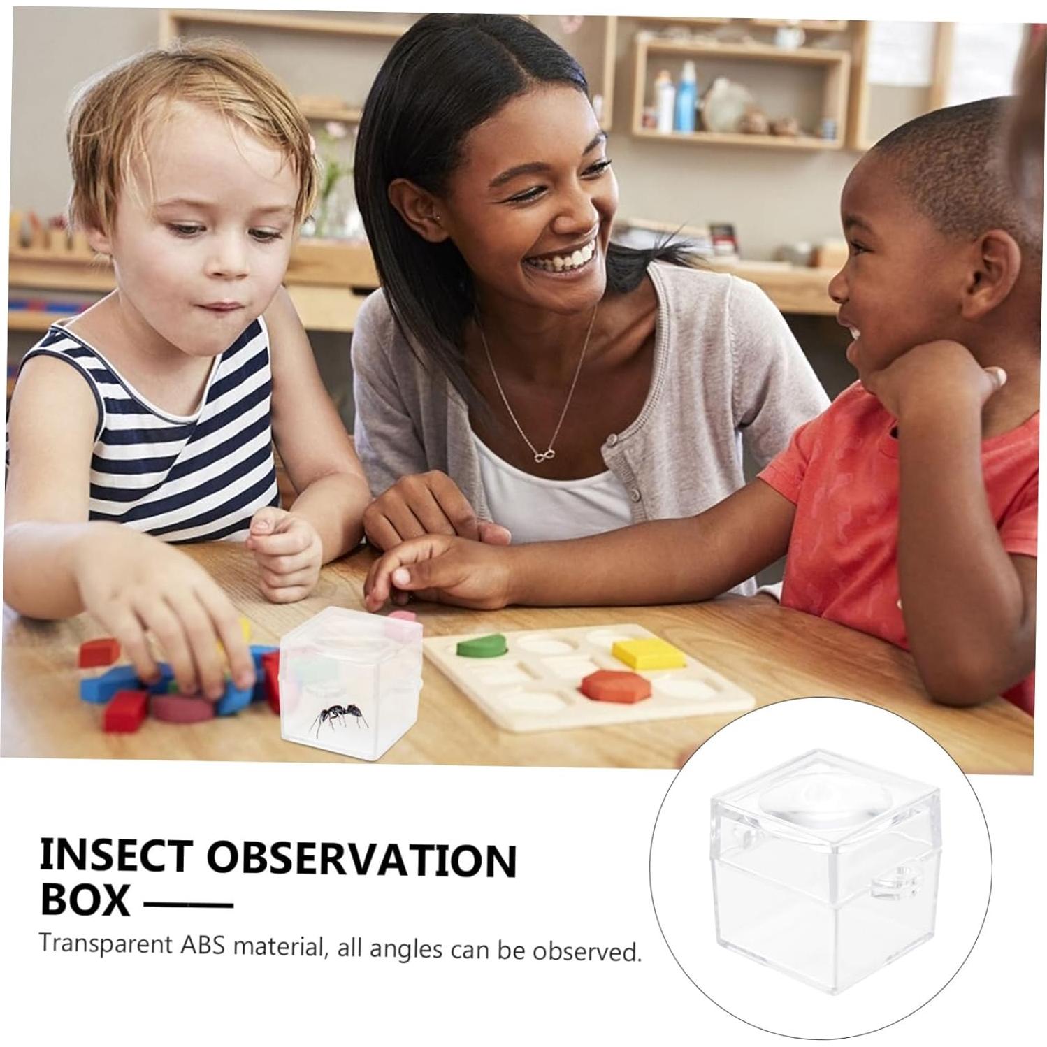 BESTonZON 10 Tarros Portátiles para Observación de Insectos