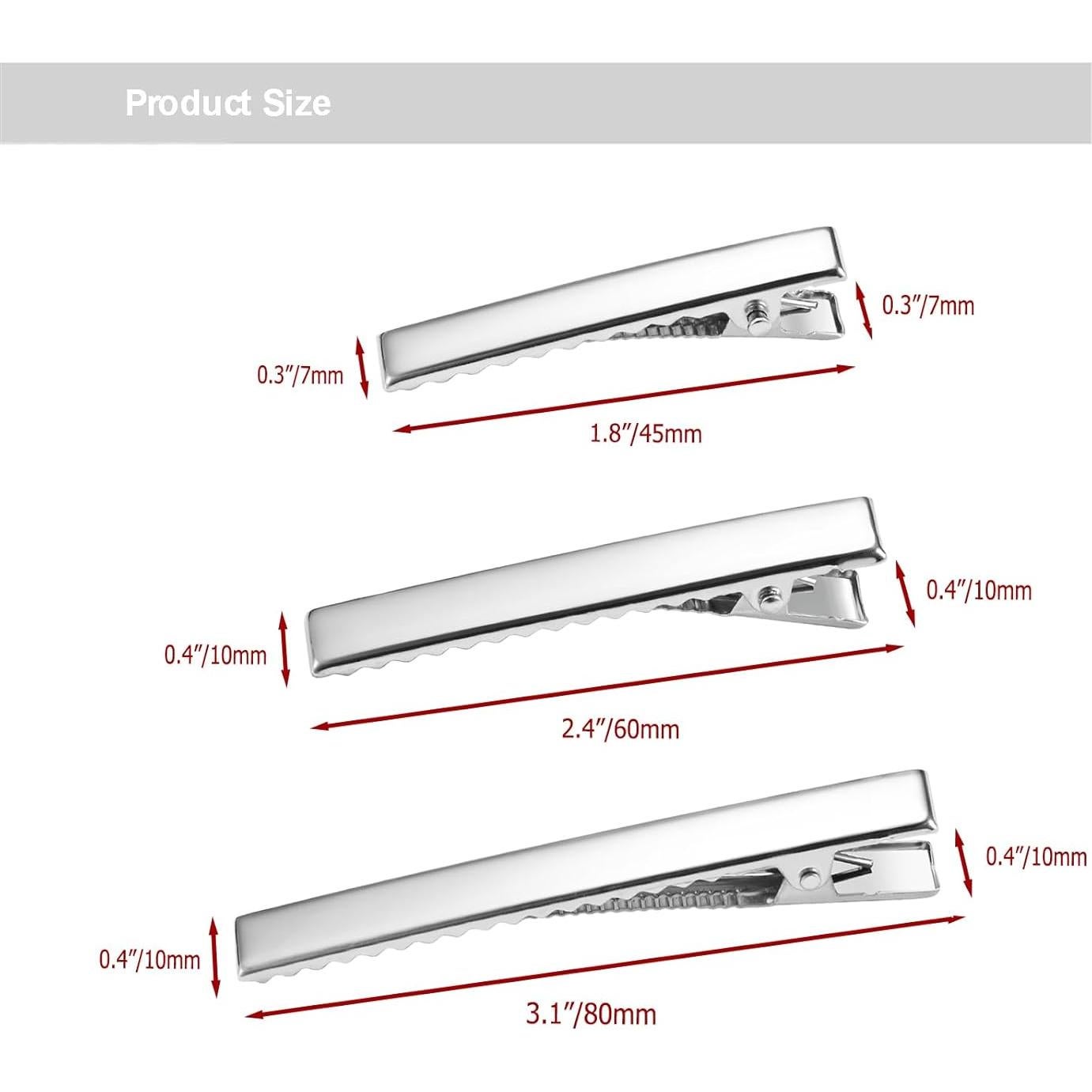 Juego de Accesorios para el Cabello Qoneyik - 45 Piezas Clips y Rizadores