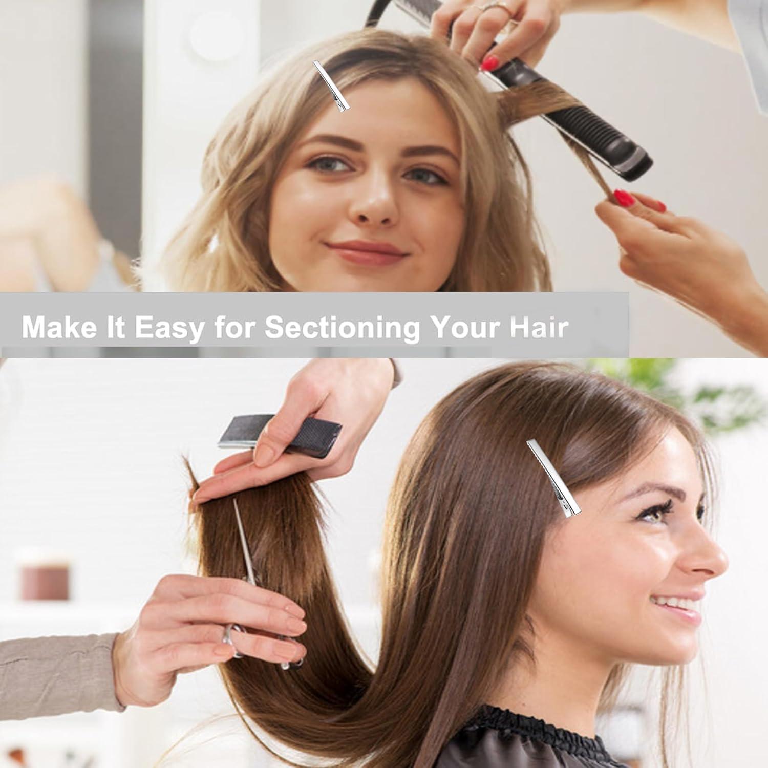 Juego de Accesorios para el Cabello Qoneyik - 45 Piezas Clips y Rizadores