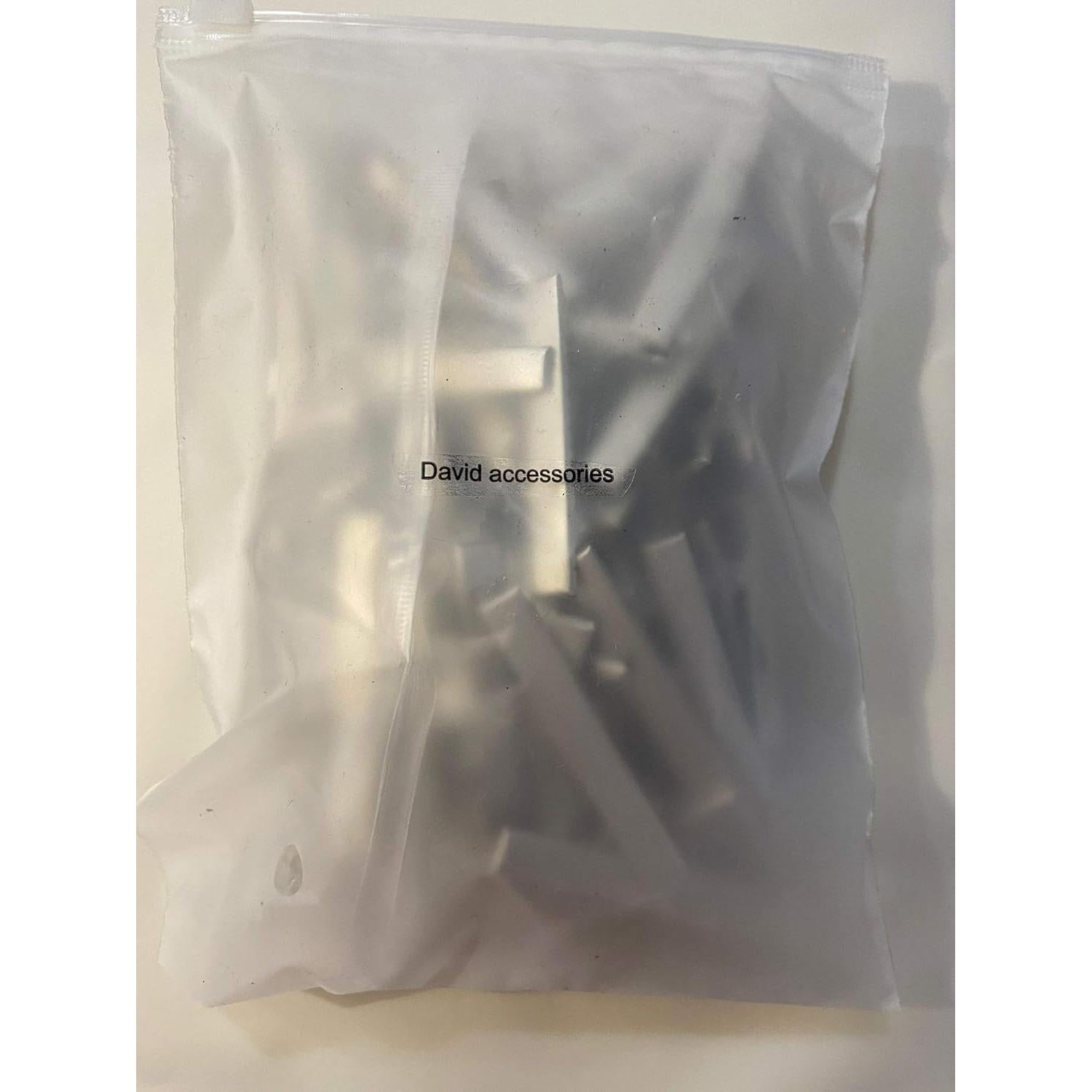 Pinzas de Pelo Tipo Caimán David Accessories 100 Piezas 55 mm