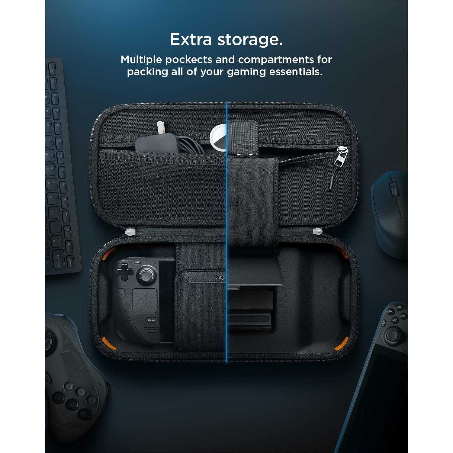 Estuche rígido Spigen para Steam Deck LCD/OLED 2022/2023