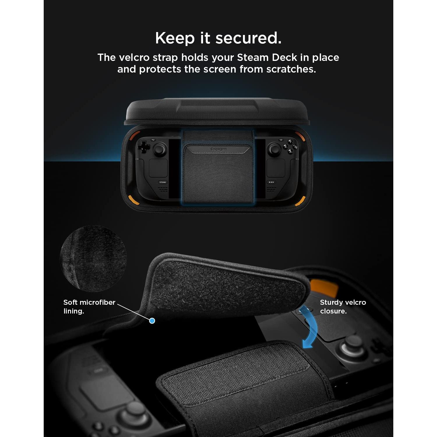 Estuche rígido Spigen para Steam Deck LCD/OLED 2022/2023