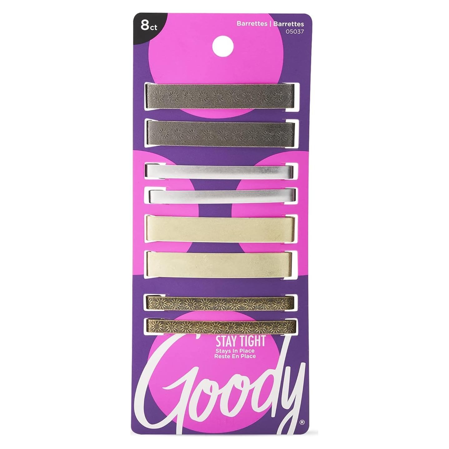Horquillas Antideslizantes Goody Stay Tight - 8 Unidades Metálicas