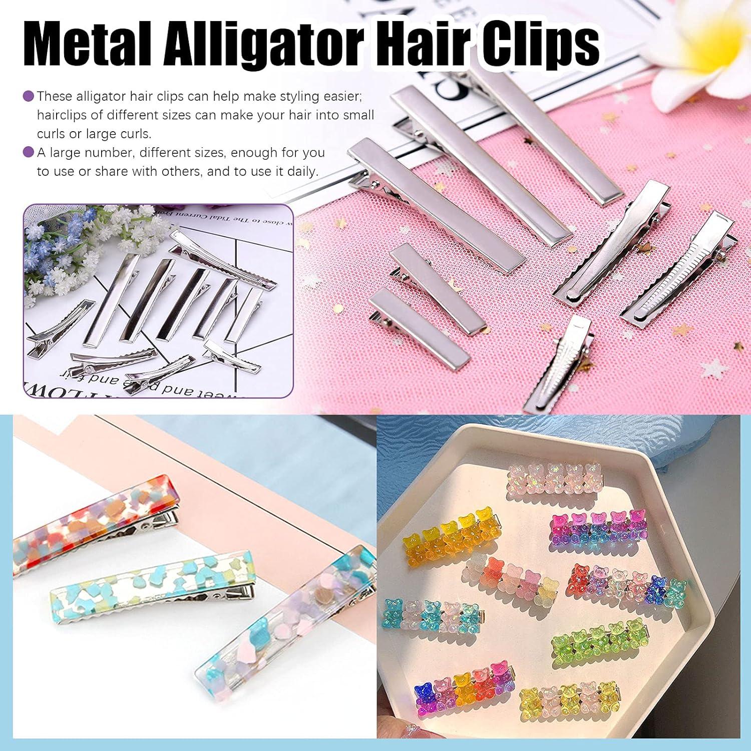 Kit de Clips para el Cabello Swpeet 160Pcs - 5 Estilos Metálicos