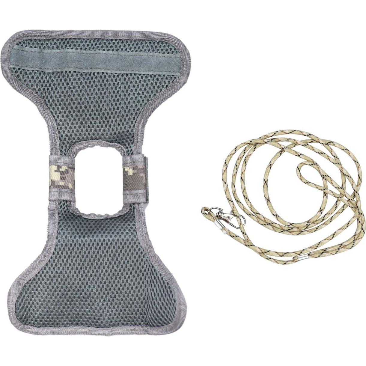 Arnés y Correa Chaleco Táctico Militar para Hurones y Mascotas