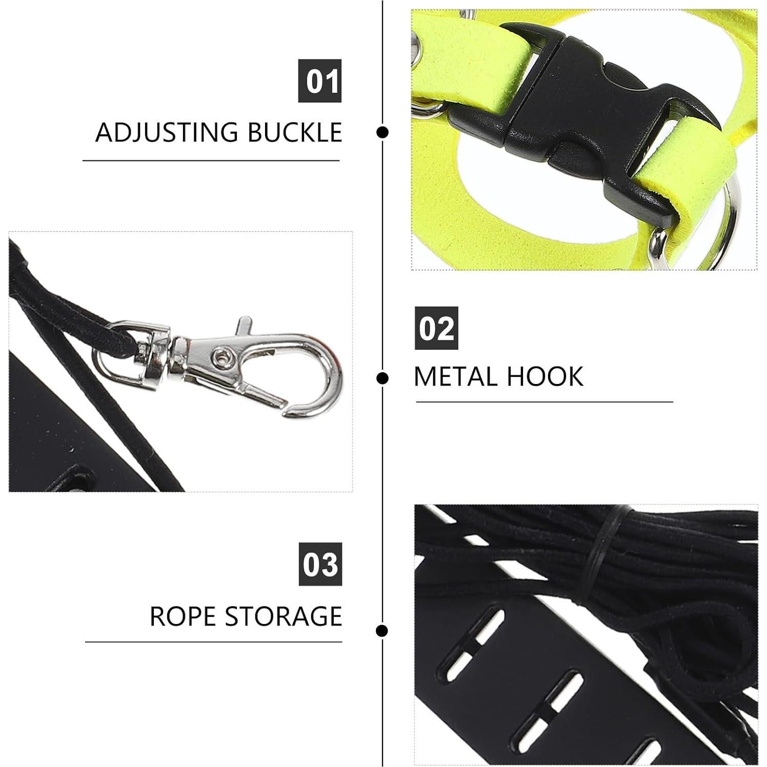 Conjunto Arnés y Correa Ajustable POPETPOP para Conejo y Ardilla