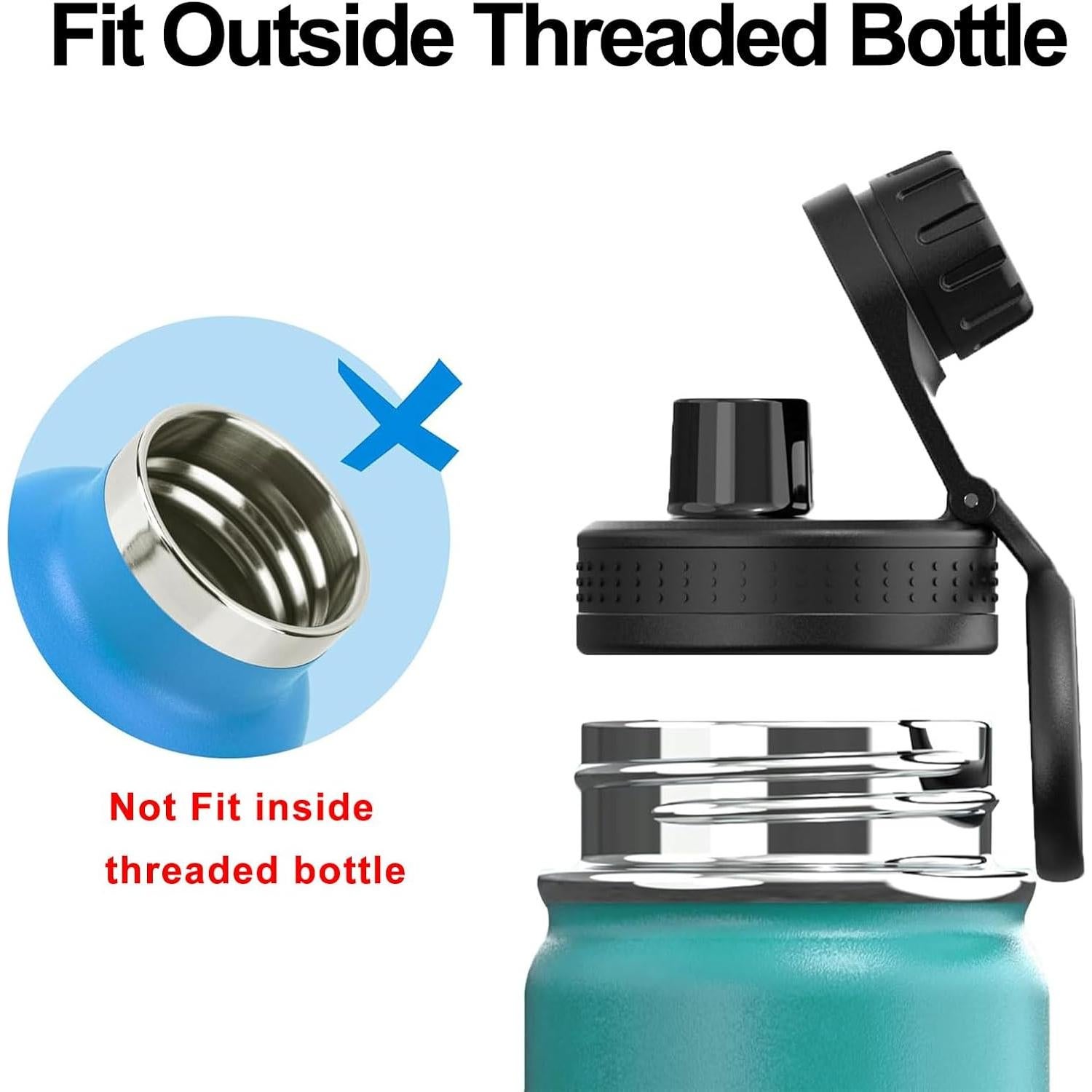 Tapa con Popote Hydroflask Boca Ancha 12-64oz Hydroyota