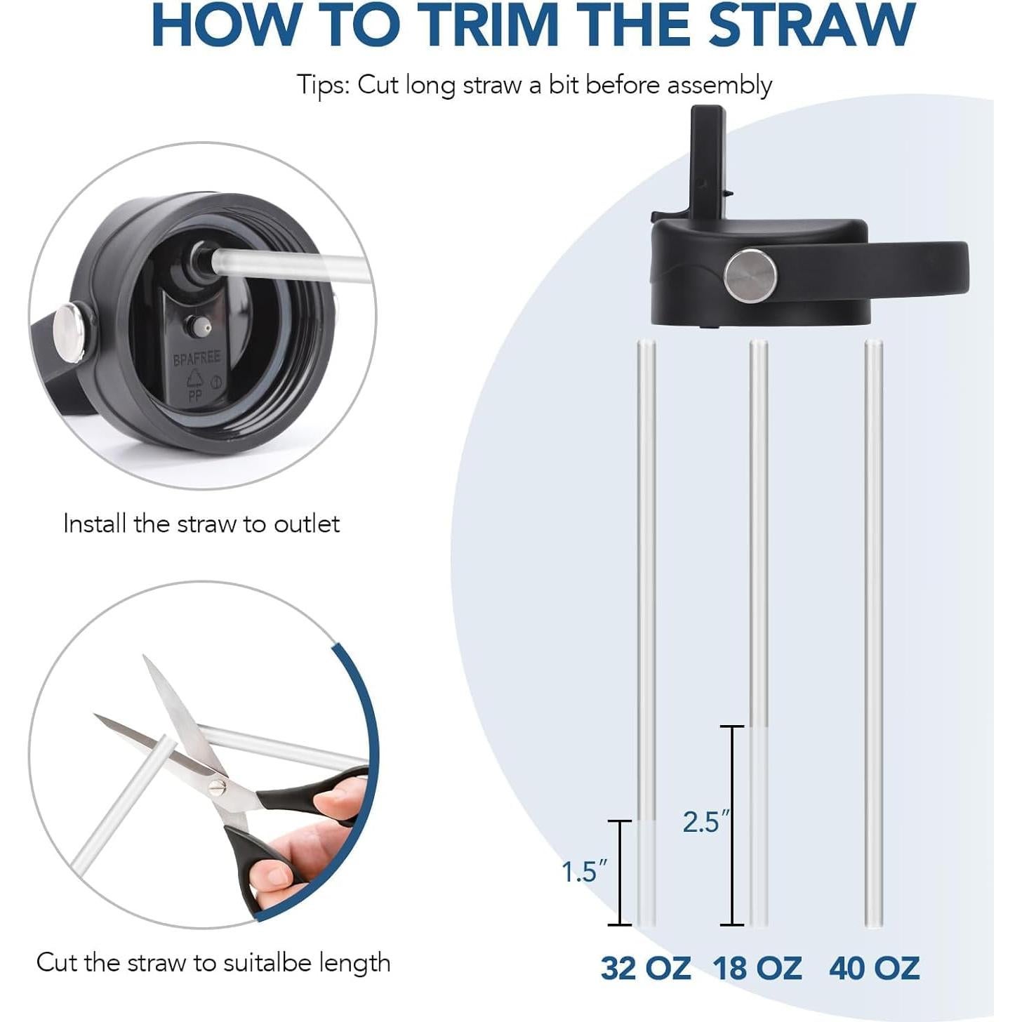 Tapa con Popote Hydroflask Boca Ancha 12-64oz Hydroyota