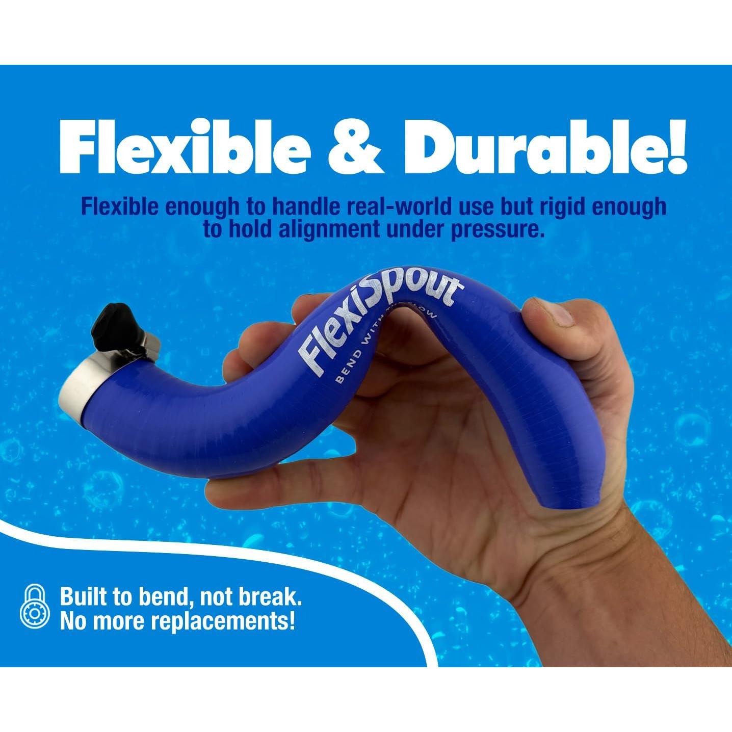 Boquilla de Bomba de Cubierta de Piscina FlexiSpout - Irrompible