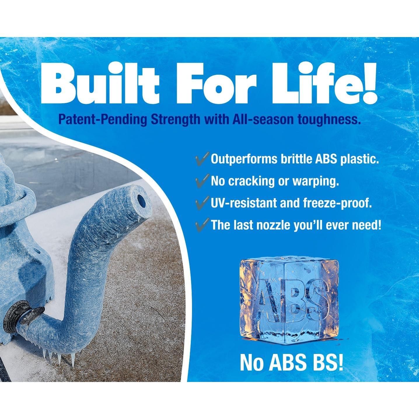 Boquilla de Bomba de Cubierta de Piscina FlexiSpout - Irrompible