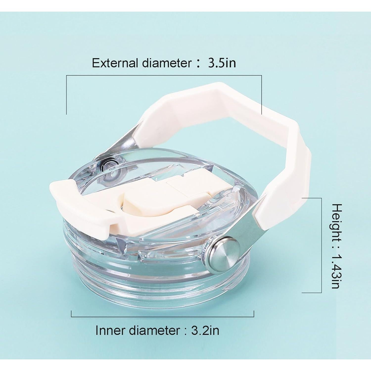 Tapa de Reemplazo Stanley IceFlow 30oz y 20oz 2 PCS Gris