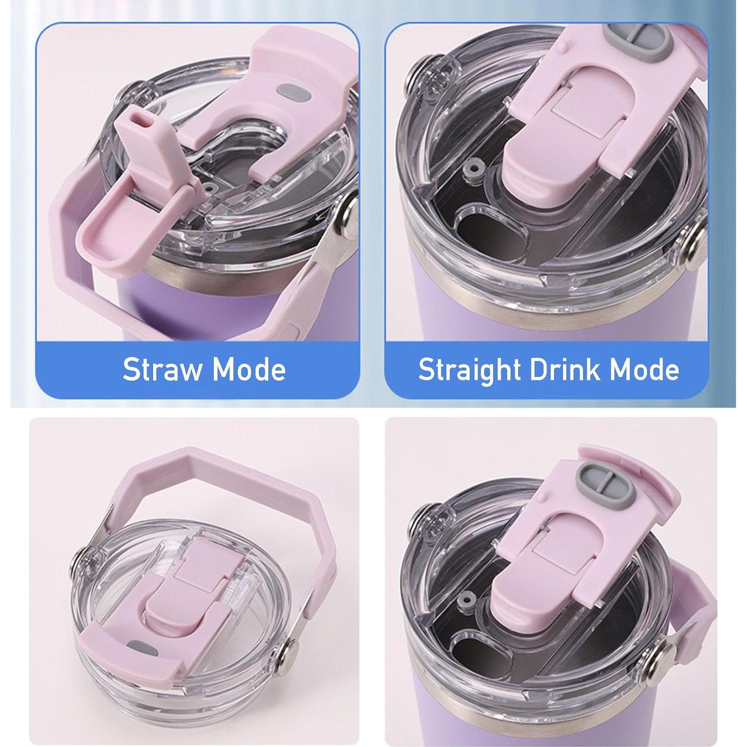 Tapa de Reemplazo Stanley IceFlow 30oz y 20oz 2 PCS Gris