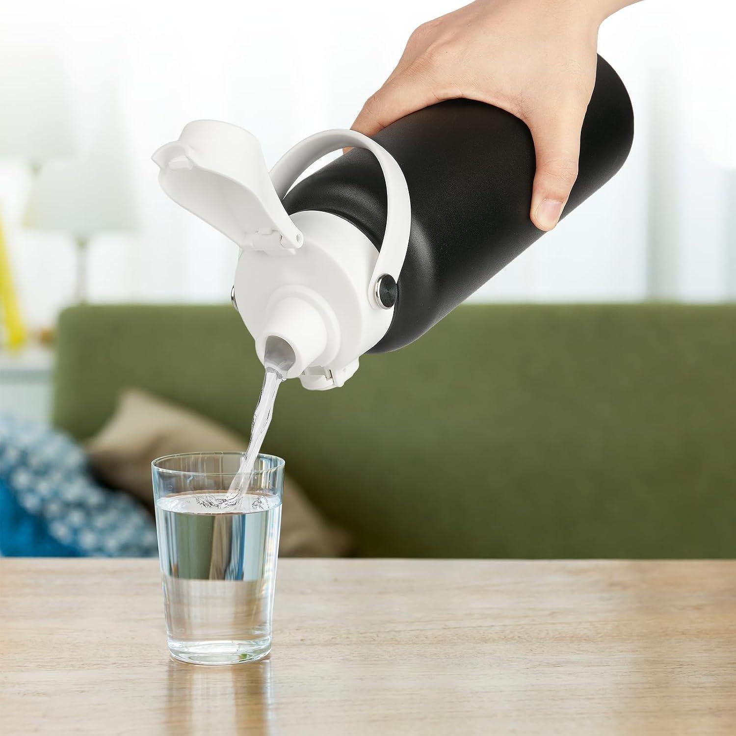 Tapa Auto Spout HydroFlask Boca Ancha 12-64oz Blanca